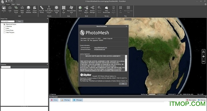 Skyline PhotoMesh(倾斜摄影三维建模软件)v7.5.1 中文版