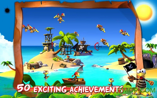 疯狂海盗鸡(Crazy Chicken Pirates)v1.0.0 安卓版