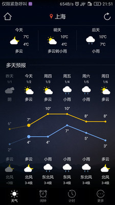 星空天气闹钟v1.1.0 安卓版