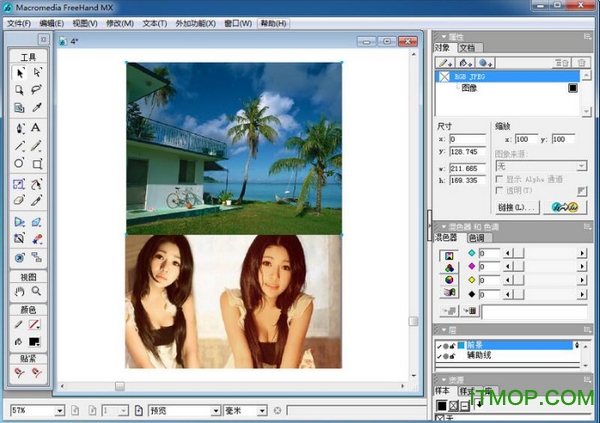 Macromedia FreeHand MXv11.0 简体中文版