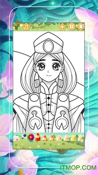 美少女涂色画v8.0 安卓版