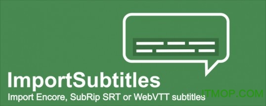 pt_ImportSubtitles免费版