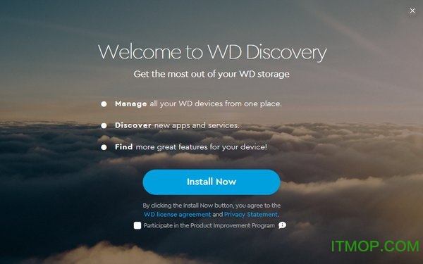 WD Discovery(西数移动硬盘管家)v3.4.90 官方版
