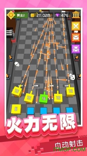 放置方块塔防无限钻石金币版