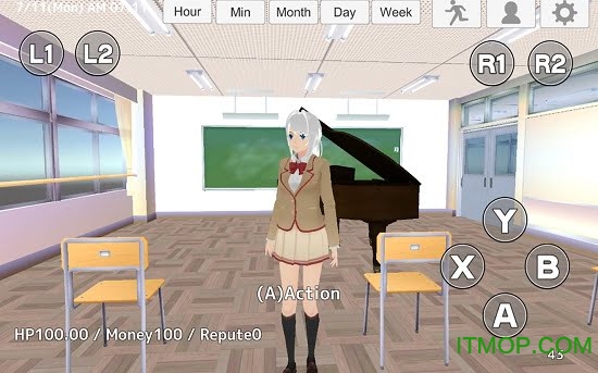 学校生活模拟器2汉化版v1.0.29 安卓版