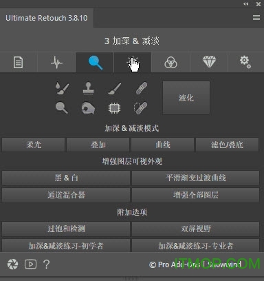 photoshop商业美容美白插件Ultimate Retouch Panelv3.8.10 中文免费版