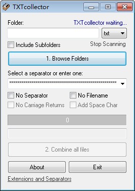 TXTcollector(文本合并工具)v2.0.2 官方版
