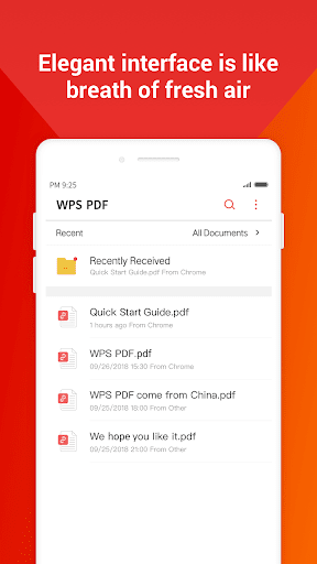 WPS PDF阅读查看编辑器