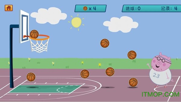 猪爸爸打篮球v3.8 安卓版