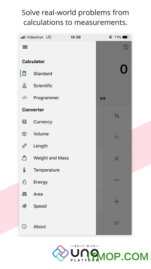 uno calculator(win10计算器移植版)v1.2.1 安卓版