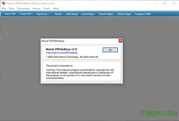 Neevia PDFdesktop(PDF文件编辑)v7.0.0.0 免费版