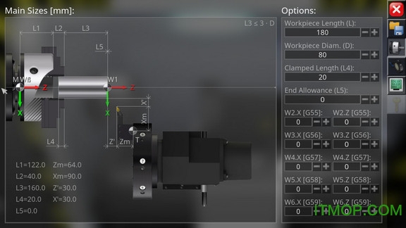 cnc数控车床模拟仿真软件手机版(CNC Simulator Free)v1.1.8 安卓版