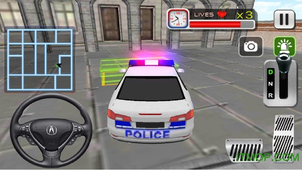 疯狂的警车司机3Dv3.13 安卓版