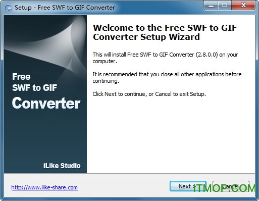 swf转gif工具ilike SWF to GIF Converterv2.8 免费版