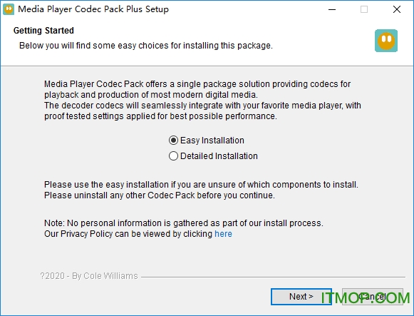 Media Player Codec Pack Plusv4.5.6 官方版