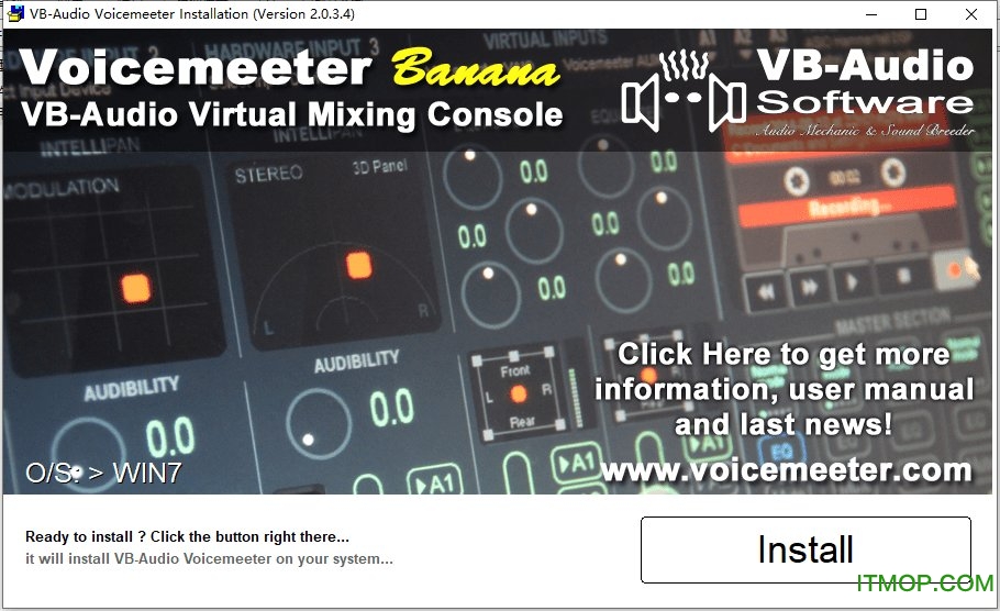 Voicemeeter Banana虚拟音频调音台免费版v2.0.3.4 免费版
