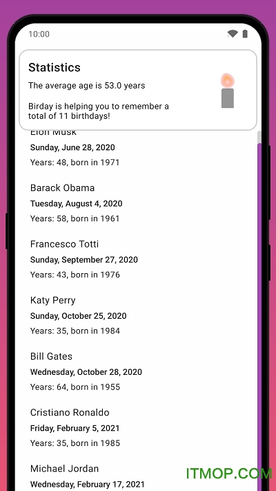 Birday生日提醒v1.6.0 安卓版
