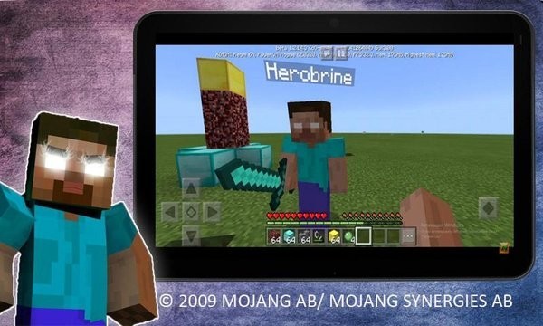 我的世界herobrine模组游戏