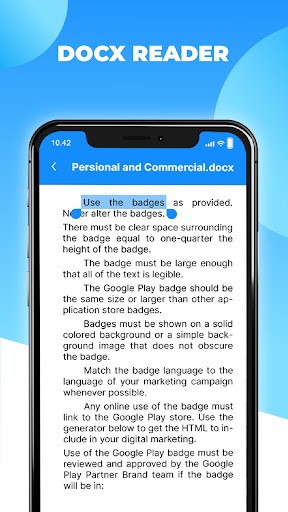docx阅读器appv1.1.0 安卓版