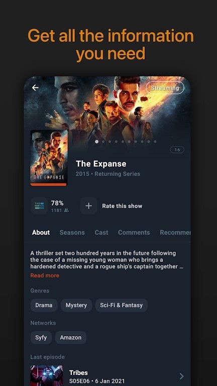 moviebase观影数据appv3.1.6 安卓版
