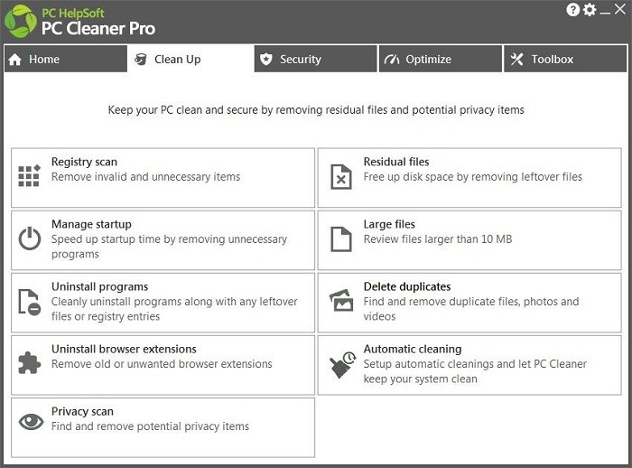 PC Cleaner Platinum Portable便携版v8.1.0.11 绿色版