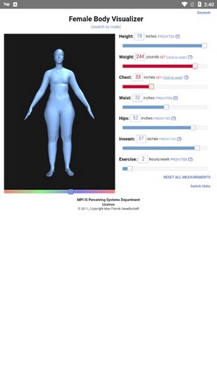 bodyvisualizer身材模拟器v3.1.5 安卓版