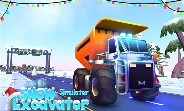雪地车模拟器(Snow Excavator Simulator)v2.9 安卓版