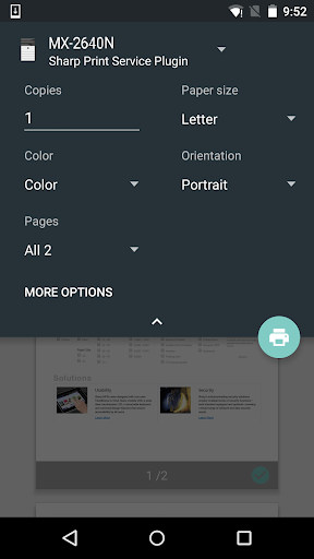 Sharp Print Service Plugin下载