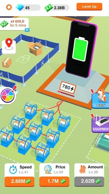 仓鼠发电厂(Idle Hamster Energy)v1.1.3 安卓版