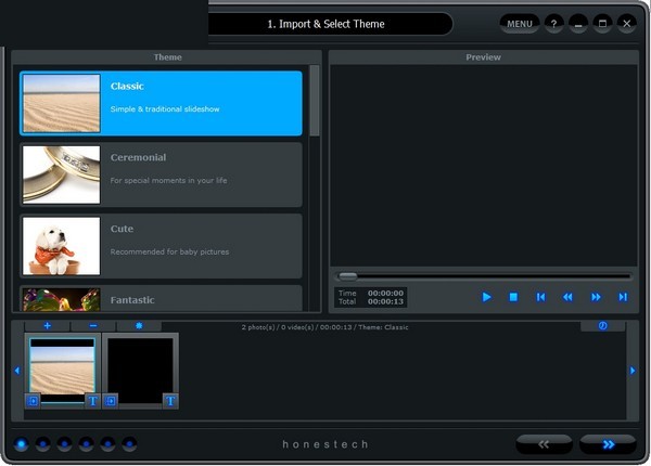 honestech PhotoDVD(电子相册制作软件)v4.0.33.0 官方版