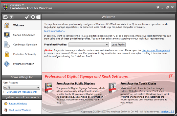 FrontFace Lockdown Tool电脑锁定工具v5.0.0 绿色版