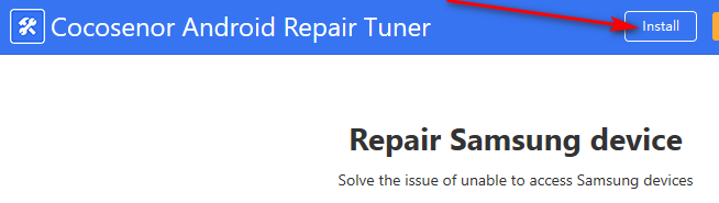 Cocosenor Android Repair Tuner三星手机系统修复工具v3.0.6.3 官方版