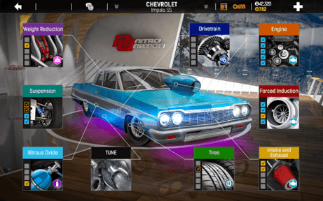 氮气赛车直线竞速与漂移(Nitro Nation)v6.21.2 安卓版