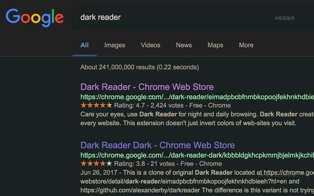 dark reader插件