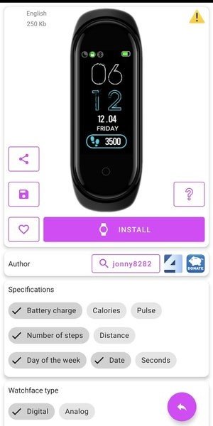 miband5表盘软件v1.7.1 安卓版
