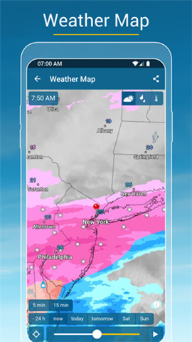天气雷达图app