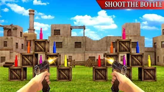 玻璃瓶子射击游戏