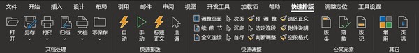 公文处理助手(word文档自动排版插件)v20210228 免费版