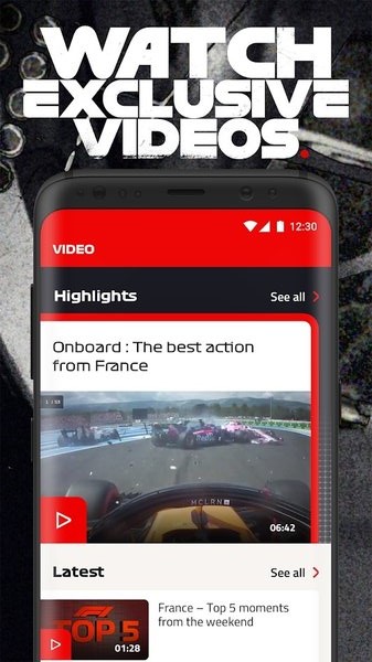 F1赛车官方APPFormula 1v11.0.1380 安卓版
