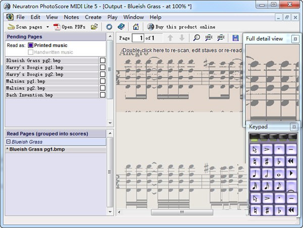 PhotoScore Midi Lite(曲谱扒谱软件)v5.03 官方版