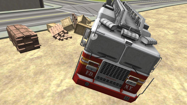 3d消防车驾驶v1.03 安卓版