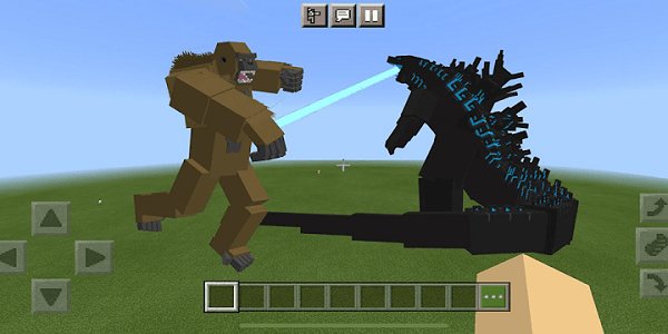 我的世界哥斯拉vs金刚Modv1.0 安卓版