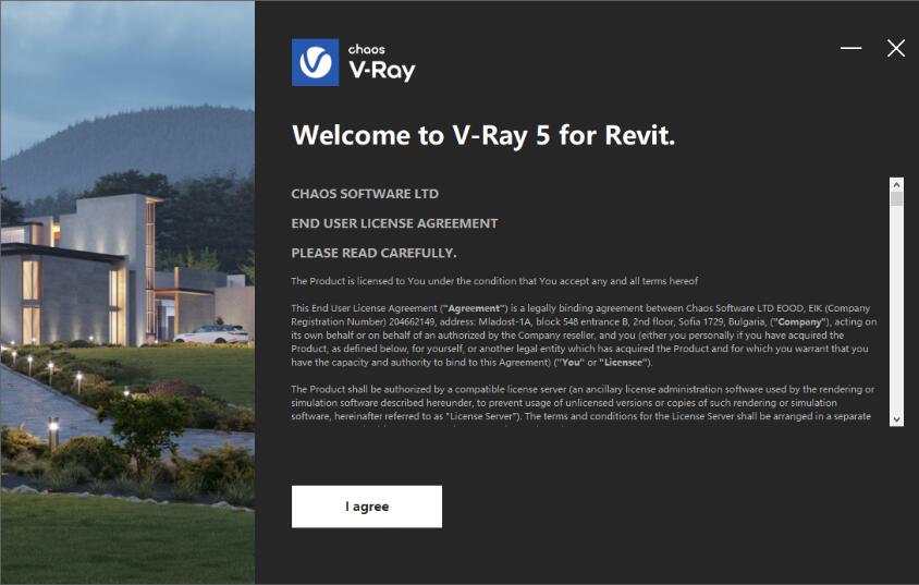 Revit Vray渲染器for Revit 2018-2022v5.10.07 免费版