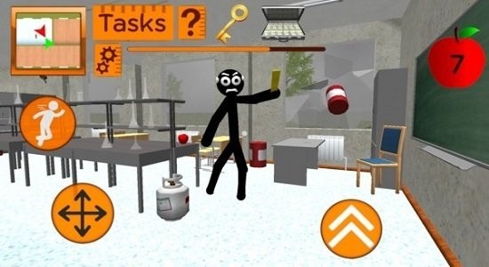 火柴人邻居老师中文版v1.0 安卓版