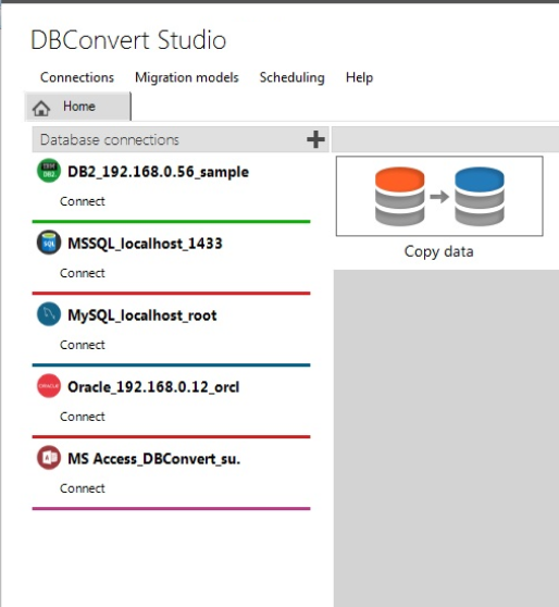 万能数据库转换软件DBConvert Studio