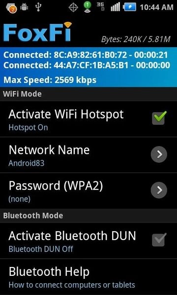 foxfi app