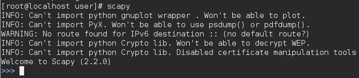 python scapy模块