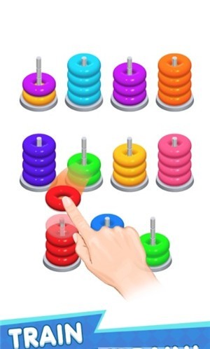 七彩套圈Color Sort Stackv1.1.0 安卓版