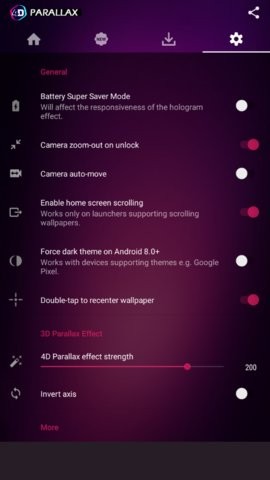 4D Parallax Wallpaper视差壁纸v1.8 安卓版