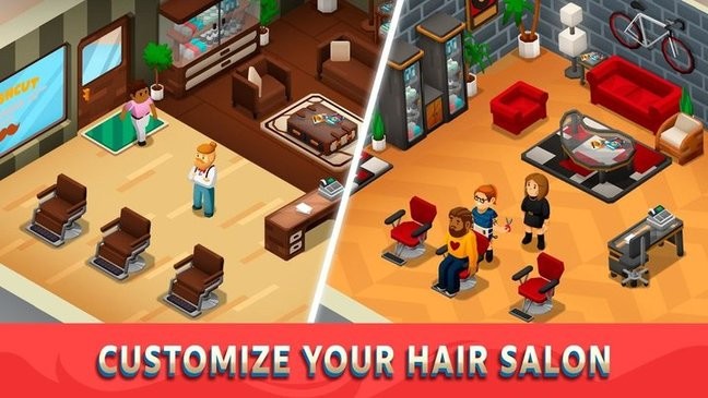 空闲的理发店大亨最新版(Idle Barber Shop Tycoon)v0.9.2 安卓版